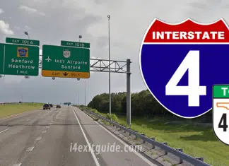 Ramp Closures, Detours Planned at I-4/SR 417 Interchange in Sanford Florida 417 Bypass | I-4 Exit Guide